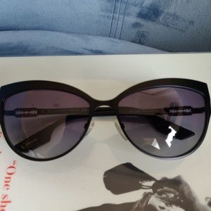 McQ by Alexander McQueen Metal Cat Eye Sunglasses